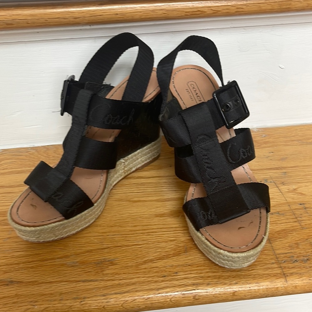 Coach wedges